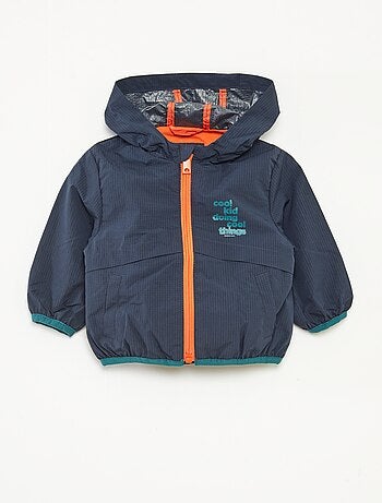 Blouson coupe-vent déperlant à capuche
