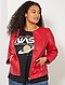     Blouson sans col en simili vue 1
