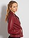     Blouson style motard en simili vue 4
