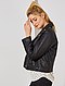     Blouson style motard en simili vue 2
