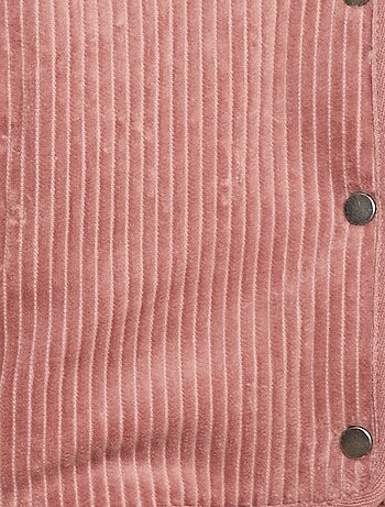Blouson velours côtelé