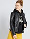     Blouson zippé en simili vue 3

