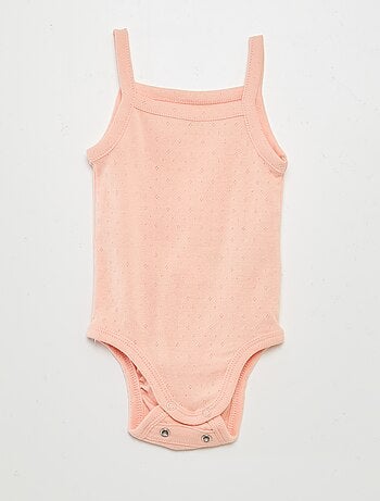 Bodies évolutifs à brettelles - lot de 3