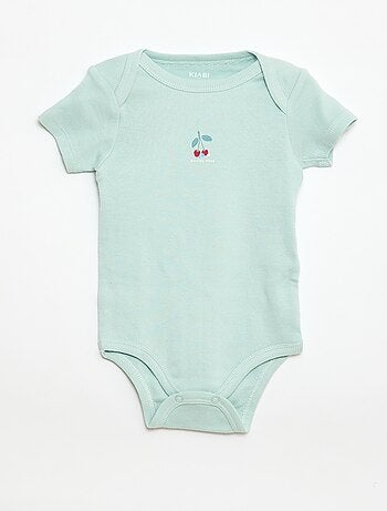 Bodies imprimés en coton - lot de 3