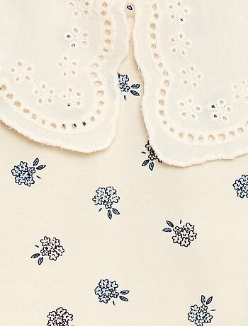 Body à col claudine