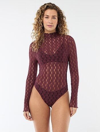 Body en dentelle