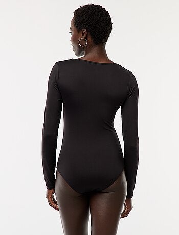 Body manches longues et col rond