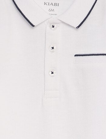 Body polo manches longues