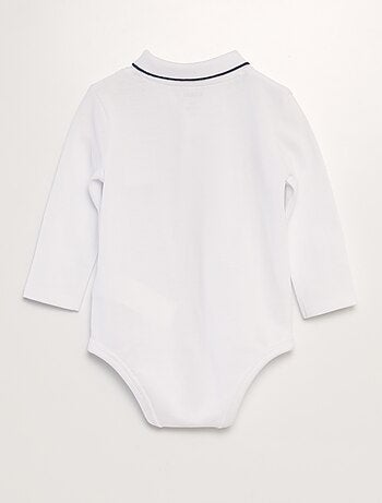 Body polo manches longues