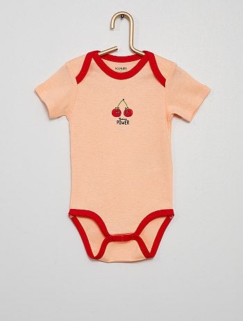 Body Manches Courtes Bebe Fille Pas Cher Et Pantalon Mode Bebe Fille Bebe Taille 24m Kiabi