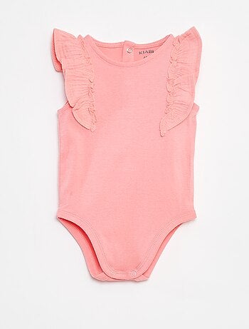 Body volanté sans manches
