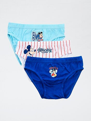 Boite de 3 slips 'Disney' 'Mickey' en coton