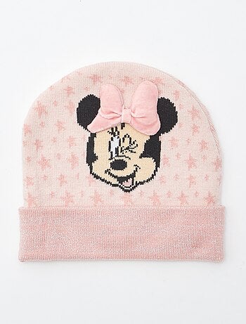 Bonnet à revers imprimé 'Minnie'