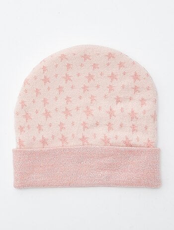 Bonnet à revers imprimé 'Minnie'