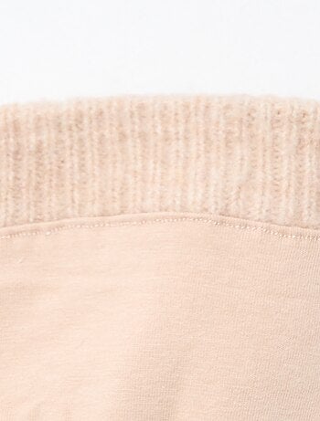 Bonnet brodé en coton