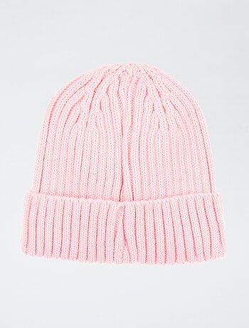 Bonnet côtelé 'Stitch'
