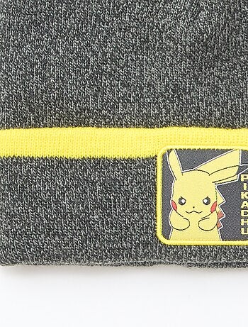 Bonnet maillé 'Pikachu'