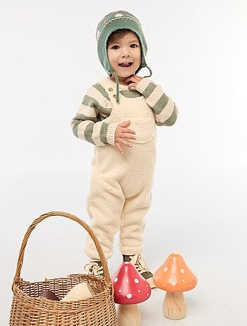 Bonnet style péruvien à motif 'Noël'