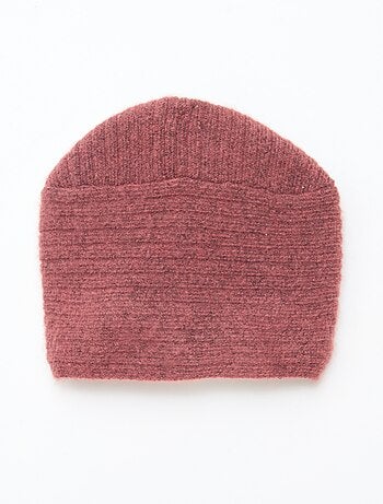 Bonnet tressé