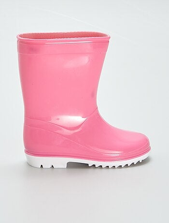 Bottes de pluie colorées
