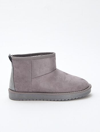 Bottes en suédine