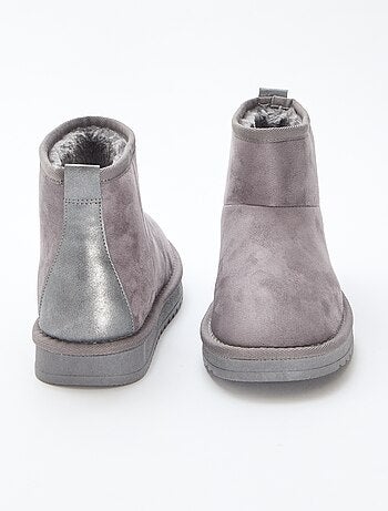 Bottes en suédine