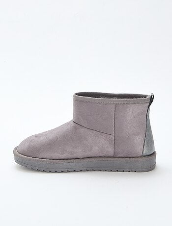 Bottes en suédine
