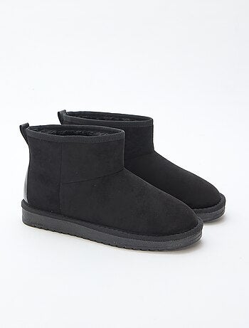 Bottes en suédine