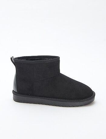Bottes en suédine