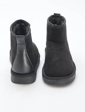 Bottes en suédine