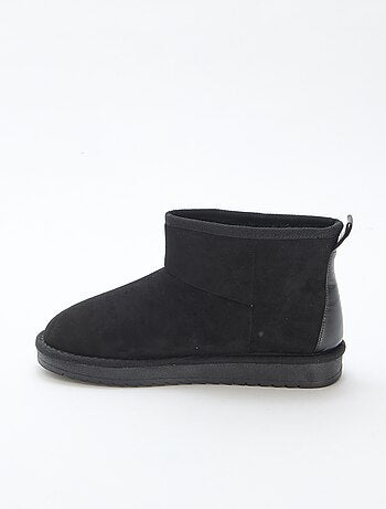 Bottes en suédine
