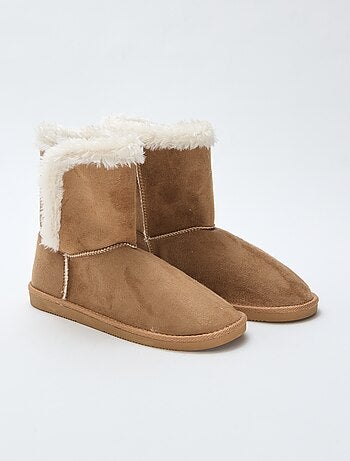 Bottes fourrées mi-hautes