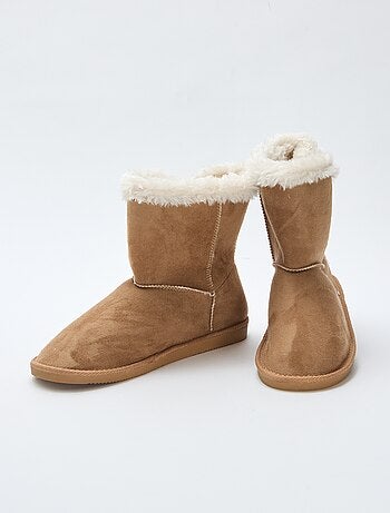 Bottes fourrées mi-hautes