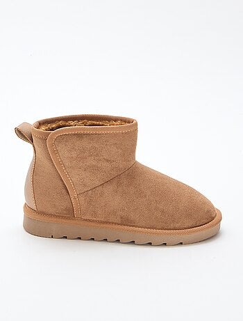 Bottes style sudédois en ubuck