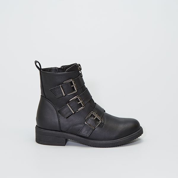 bottines boucles