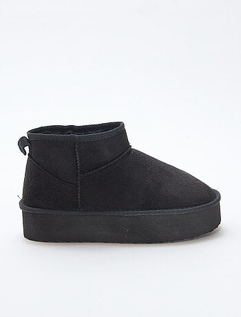Bottines courtes en suédine