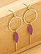     Boucles d'oreilles pendantes vue 1
