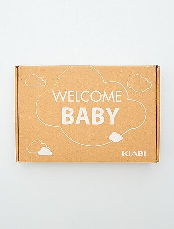 Box de naissance 'Welcome Baby' - 5 pièces