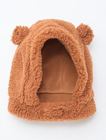 Cagoule animée ours