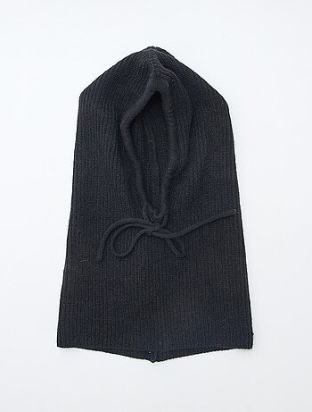 Cagoule avec liens de serrage