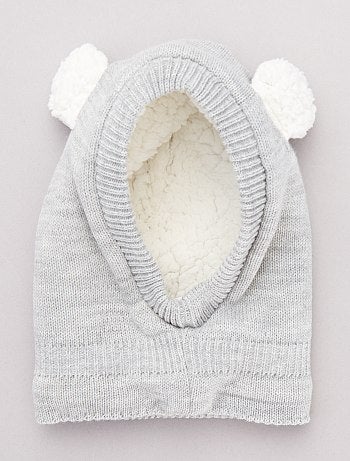 Cagoule doublée en sherpa - Kiabi