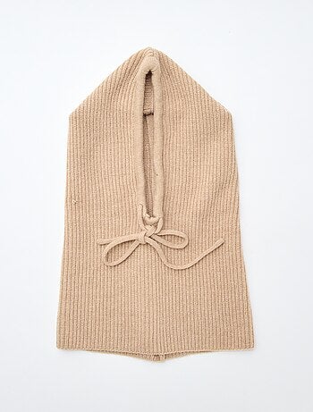 Cagoule en maille chaude