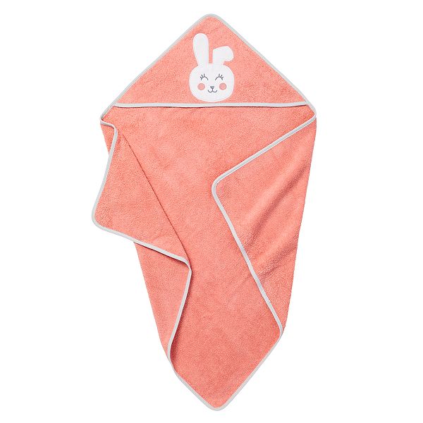 Cape De Bain En Eponge Bebe Fille Rose Kiabi 13 60