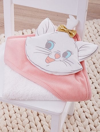 Cape de bain et gant assorti 'Marie' - Kiabi