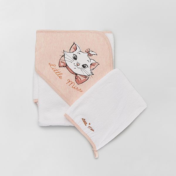Cape De Bain Gant De Toilette Marie Bebe Fille Rose Marie Kiabi 15 00