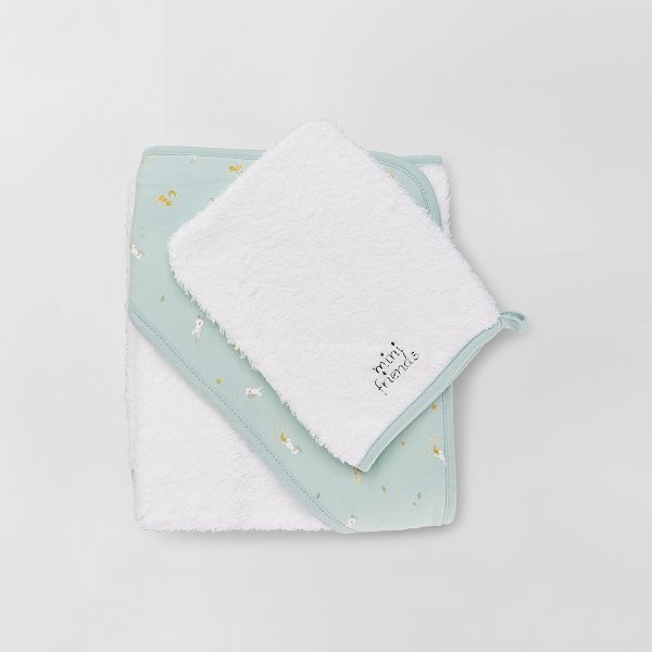 Cape De Bain Gant De Toilette Bebe Fille Kiabi 12 00