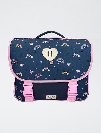 Cartable imprimé arc-en-ciel