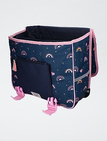 Cartable imprimé arc-en-ciel