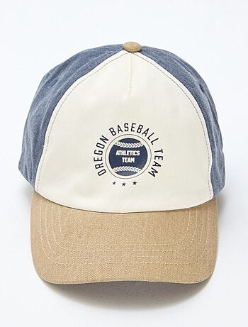 Casquette de baseball tricolore