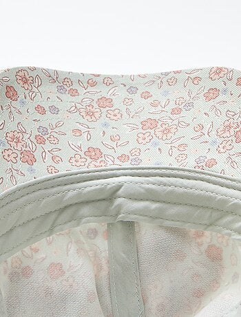 Casquette en toile à motif